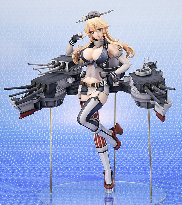 Iowa, Kantai Collection ~Kan Colle~, Amakuni, Hobby Japan, Pre-Painted, 1/7, 4981932512303